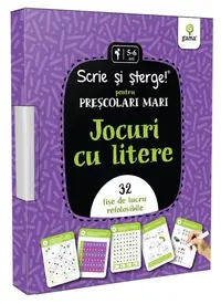 Jocuri cu litere - Board book