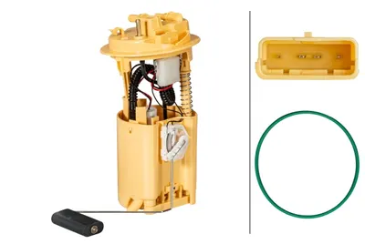Pompa combustibil (modul) potrivit CITROEN BERLINGO MINIVAN, XSARA PICASSO; PEUGEOT PARTNER, PARTNER MINIVAN 1.6D 2.0D 12.99-12.11