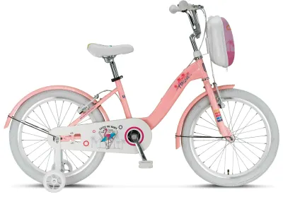 Bicicleta copii UMIT Hawai culoare roz, roata 20 , cadru otel