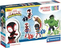 Puzzle pentru copii Clementoni 4 в 1 - Spidey și prietenii săi minunați