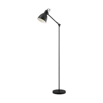 Lampa pardoseala PRIDDY negru, alb 220-240V,50/60Hz IP20