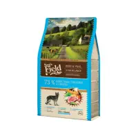 SAM'S FIELD Junior, XS-XL, Vită și Vițel, hrană uscată câini junior, 13kg