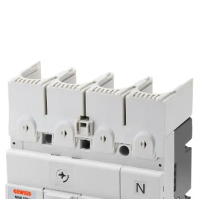 Capac terminal - FOR MSX/M250C - FOR EXTENDED DIVARICATED FRONT TERMINALS FB - FOR Intrerupator compact tip Usol 4P