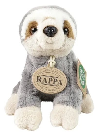 Jucărie de pluș Rappa Eco Friends - Leneș, 15 cm