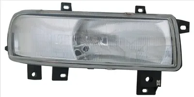 Far stanga (H4, electric, fundal argintiu) NISSAN INTERSTAR OPEL MOVANO RENAULT MASTER II