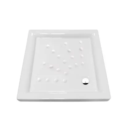 Cadita dus patrata Gala Atlas, 80x80 cm, alba
