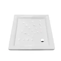Cadita dus patrata Gala Atlas, 80x80 cm, alba