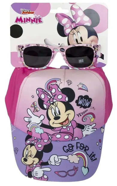 Set pentru copii Cerda - Șapcă și ochelari de soare, Minnie