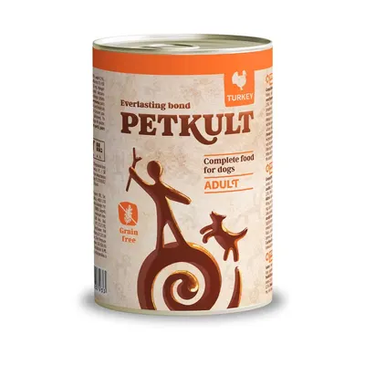 Hrana Umeda Caini, Petkult Dog Adult Curcan, 400 g