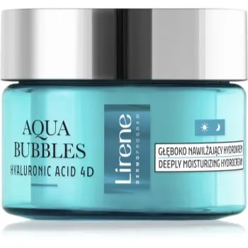 Lirene Aqua Bubbles crema puternic hidratanta ziua și noaptea