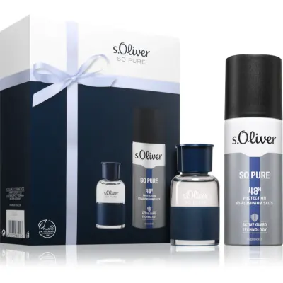 s.Oliver So Pure Men set cadou pentru bărbați 1 buc