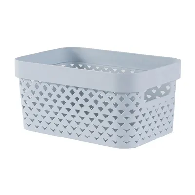 Cutie de depozitare albastru-deschis din plastic 26x17,5x12 cm Pure – Curver