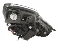 Far stanga H7, electric, cu motoras, interior argintiu, semnalizator transparent HYUNDAI ix20 intre 2010-2015