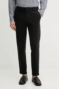 BOSS pantaloni chinos bărbați din bumbac cu elastan H-Kane1