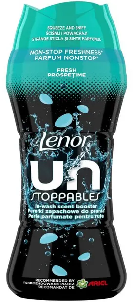 Perle parfumate pentru rufe Lenor - Unstoppables Fresh, 270 g