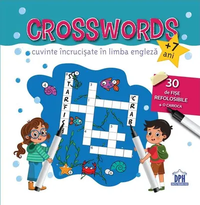 Crosswords: Cuvinte încrucișate în limba engleză - Paperback - ***