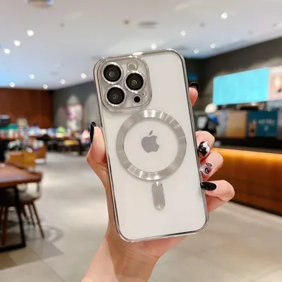 Husă magnetică electroplacată cu protecție cameră pentru iPhone 17 pro