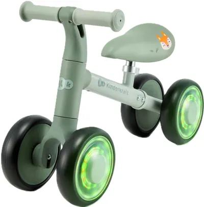 Bicicletă de echilibru KinderKraft - Cutie Flash, verde
