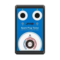 Tester de bujii auto JFIND B0198-1, analiza de aprindere a mașinii pe benzină 12V, reglabil cu doua orificii, 6000 rpm, Albastru/Negru