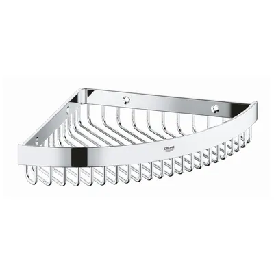 Savoniera Grohe Selection Cube 40809000, pentru colt, Crom