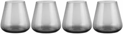 Set 4 pahare Blomus - Belo, 280 ml, gri
