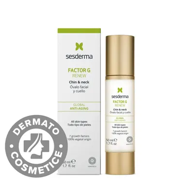 Contur pentru fata si gat Factor G Renew, 50ml, Sesderma