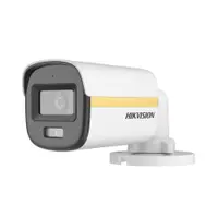 Camera de supraveghere exterior Hikvision ColorVU DS-2CE10DF3T-LSE, 2 MP, 2.8 mm, IR/Lumina alba 30/20 m, PoC, microfon