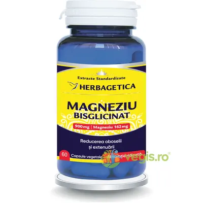 Magneziu Bisglicinat 60cps