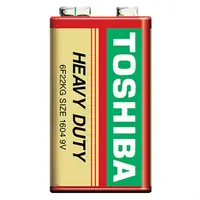 Baterie 9V 6LR61 6F22 Bulk, Toshiba Heavy Duty