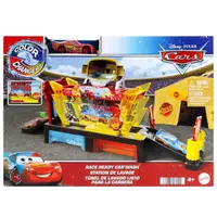 Set de joaca cu masinuta, Disney Cars, Color Changers Race Ready Car Wash, JBM70