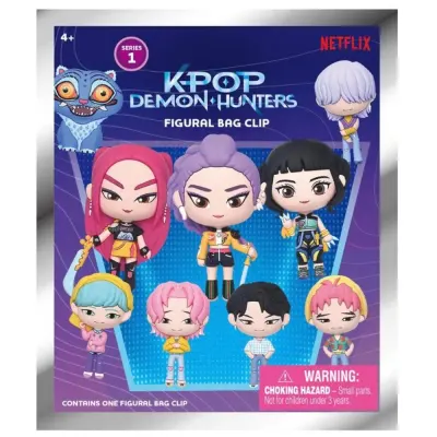 Mini Figurina cu Clips 3D PVC - K-Pop Demon Hunter Series 1
