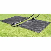 Intex Covor cu încălzire solară, 2 buc. negru, 1,2x1,2 m, PVC, 28685