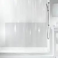 Perdea de duș 180x200 cm Transparent – Spirella