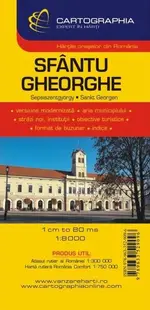 Hartă rutieră Sfântu Gheorghe - Paperback - ***