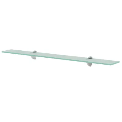 vidaXL Raft suspendat din sticlă, 80 x 10 cm, 8 mm