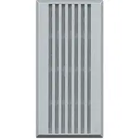 Sonerie electronica 1 modul Axolute aluminiu