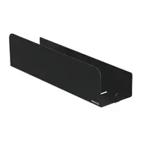 Raft pentru baie negru autoadeziv cu Turbo-Loc din oțel inoxidabil Lizan – Wenko