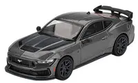 Model de colecție Mini GT Contemporary: Automobile - Ford Mustang Dark Horse 2024 Carbonized Gray (LHD)