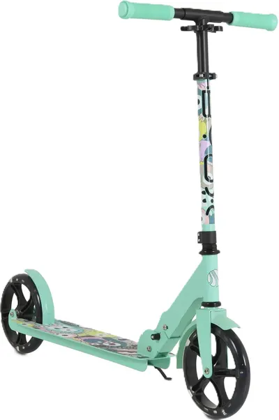 Trotinetă pliabilă Byox - Monster, verde
