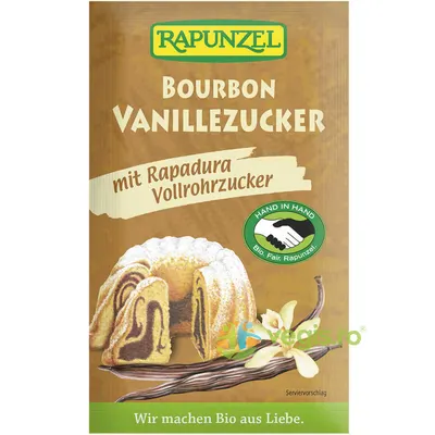 Zahar De Vanilie Bourbon Integral Ecologic/Bio 8g