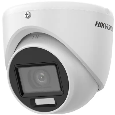 Camera de supraveghere Turret 4K Hikvision DS-2CE76U0T-LMF(2.8MM), lentila fixa 2.8mm, iluminare min: 0.01 Lux @ (F1.6, AGC ON)