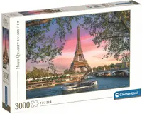Puzzle Clementoni de 3000 piese - Doamna de fier la apus