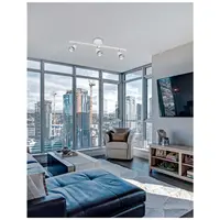 Spot Baza Mat Alb Metal LED GU10 3x5W IP20 Fara bec