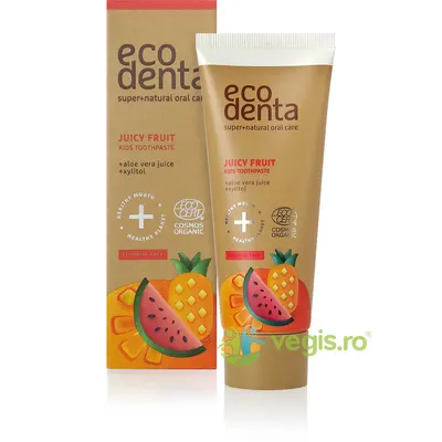 Pasta de Dinti pentru Copii cu Suc de Fructe Ecologica/Bio 75ml