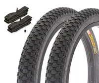 Set cauciucuri BMX KENDA K-RAD 20 inch x 2,35 inch + cameră AV
