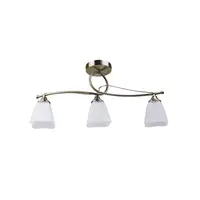 Lustra Clotis Alb+Alama 3xE27 60W