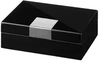 Cutie de trabucuri (humidor) WinJet - Angelo, negru lucios