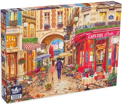 Puzzle Black Sea Premium din 1000 de piese - În inima Parisului
