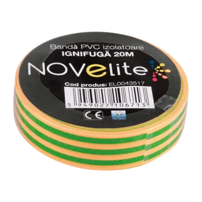 Banda Izolatoare IGN PVC 20m Verde-Galben