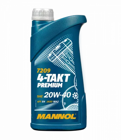 Ulei motociclete 20w40, Mannol Premium semisintetic, 1L